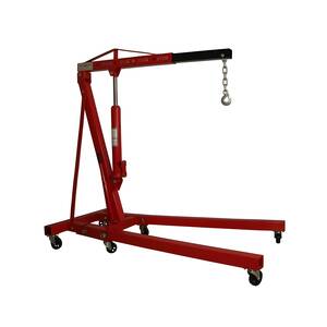 Chèvre d'atelier Grue de levage hydraulique pliante 2 Tonnes