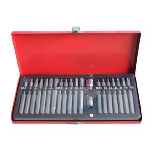 Coffret 40 Embouts mâles Allen et Torx Chrome Vanadium zxn