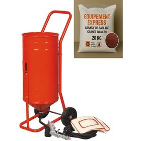 Sable Abrasif Garnet Mesh 120A+ 25 Kg - Pour Sableuse, Aérogommage, Décapage | Équipement Express Sicoba