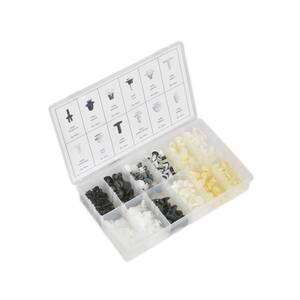 Coffret Assortiment de 345 Clips de Fixation Auto PSA PEUGEOT CITROEN