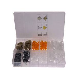 Coffret Assortiment de 300 Clips Agrafes de Fixation Auto RENAULT