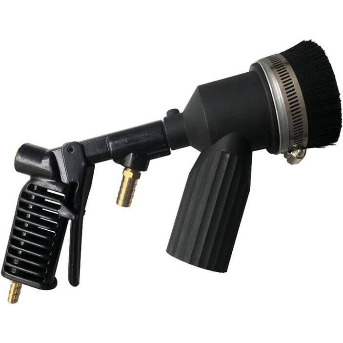 Pistolet De Sablage Pneumatique Kroftools Avec 4 Buses - 2, 2.5, 3, 3.5mm - Pour Cabine Et Sableuse Mobile