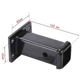 Adaptateur d’Attelage de Remorque, Récepteur de Tube carré 2’’